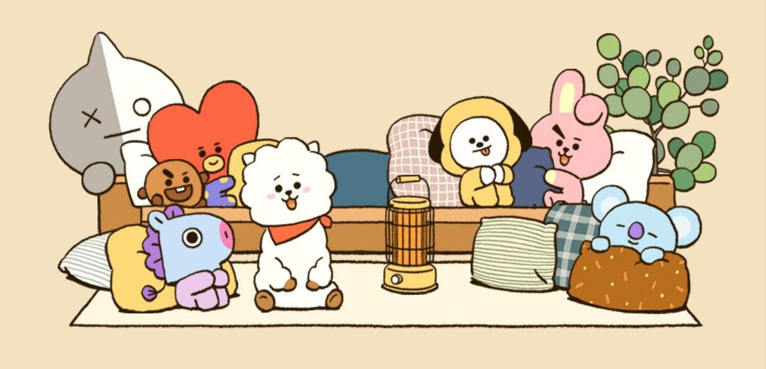 Picture of BT21 characters